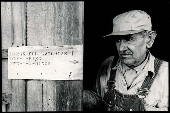 Ring for Watchman, Pismo 1972