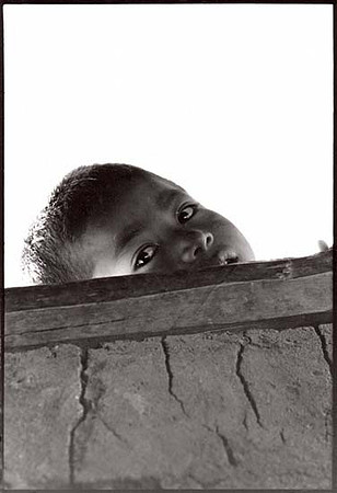 Boy looking over Wall, 1963