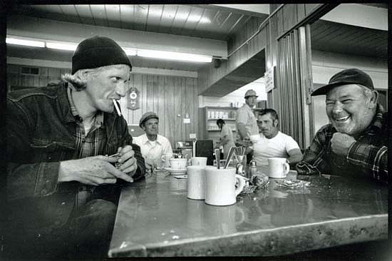 Two Fisherman in Bodega Bay